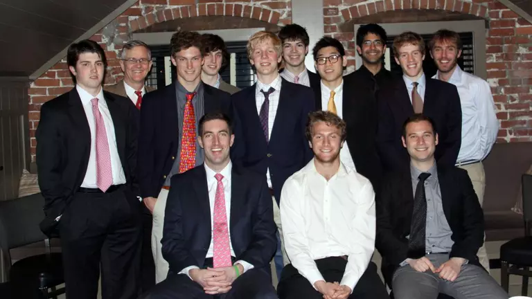 Men's Squash Team Awards Banquet - Captains Named, Recruits Announced