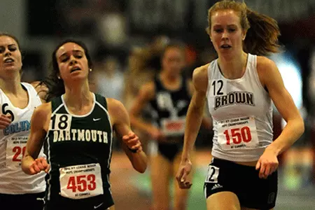 Brown Track & Field Finishes Day One of 2012 Ivy League Heptagonal Championships