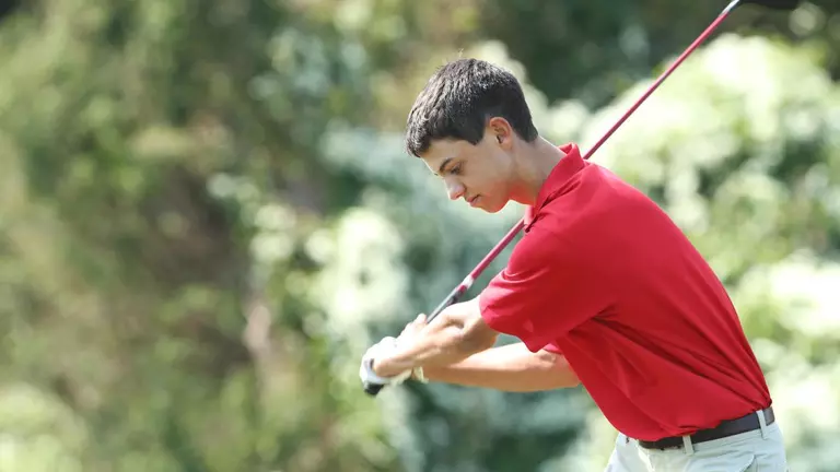 Men's Golf Eighth After Day Two of Ivy Championship
