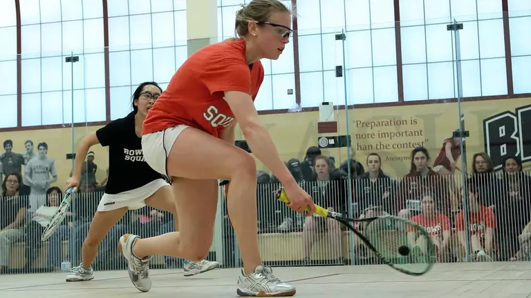 #9 Brown Women's Squash Earns Wins Over Bates And Bowdoin