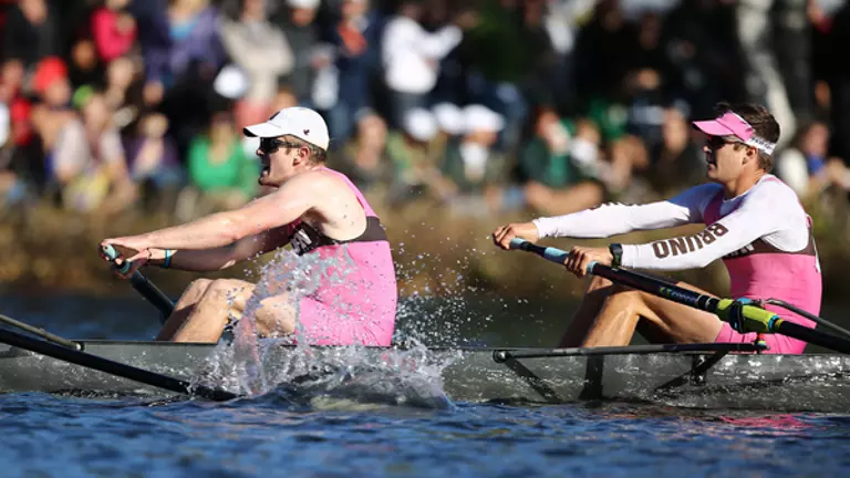 Men's Crew Competes at Head of the Charles Regatta