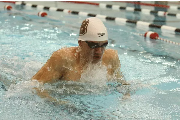 Men's Swimming and Diving Clipped by Cornell, 152-148