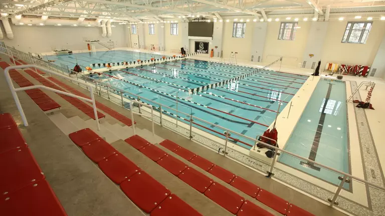 Men's Swimming and Diving Hosts Februinvite Versus Harvard and BU