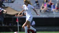 Second Half Rally Leads Women's Soccer Over Delaware, 2-1