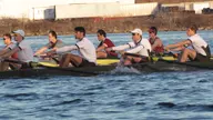 Men's Crew Splits Dual Race against Yale, Concedes Albert Cup