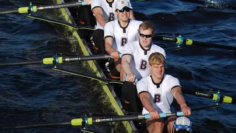 Men's Crew Falls at Harvard in Race for Stein Cup