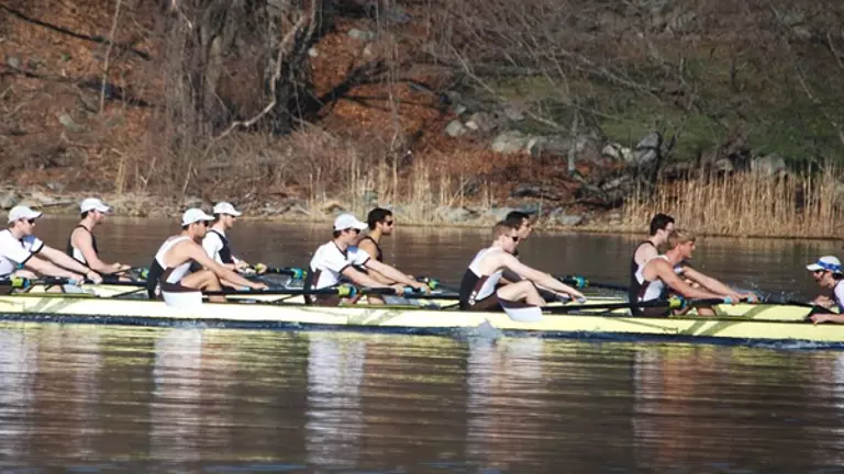 Men's Crew Edged by Northeastern in Battle for Dreissigacker Cup
