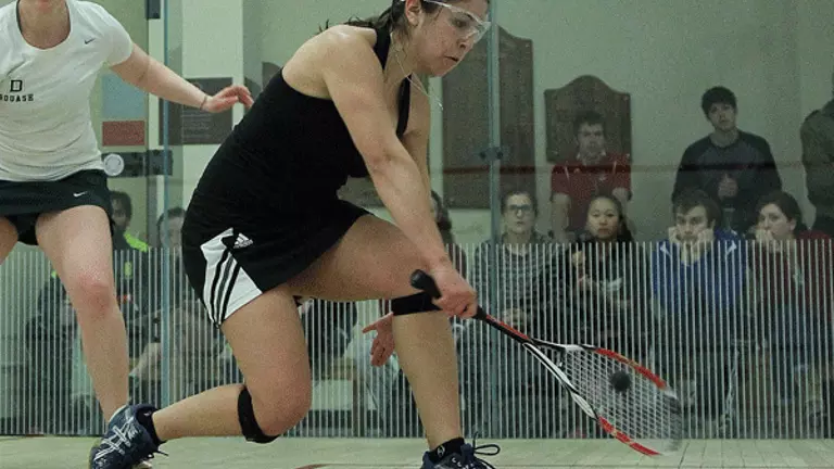 Women's and Men's Squash Compete At CSA Individuals