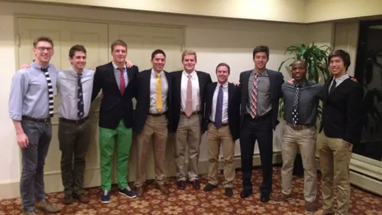 Men's Swimming & Diving Honored At Annual Team Banquet