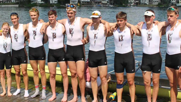 Men's Crew Takes Fourth at Eastern Sprints, Bears Place Third in Rowe Cup