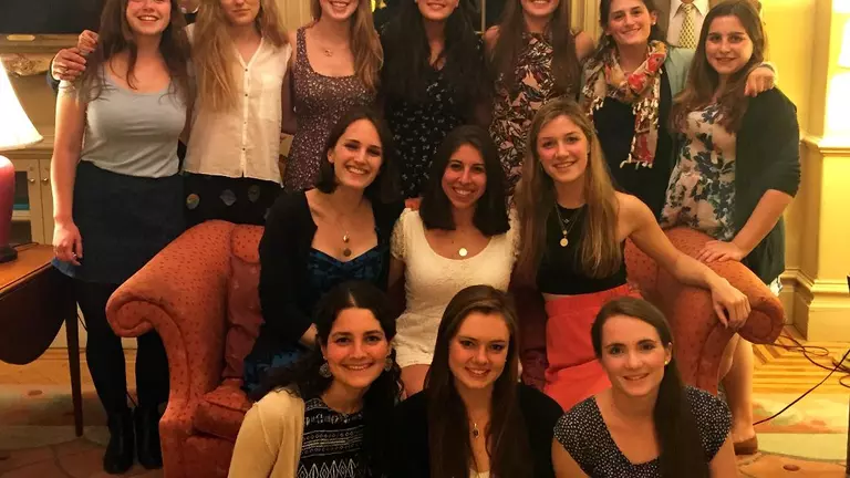 Women's Squash Awards, Team Captains, Incoming Freshmen Announced At Annual Team Banquet