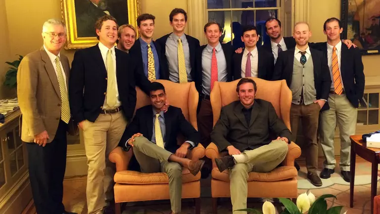 Men's Squash Awards, Team Captains, Incoming Freshmen Announced At Annual Team Banquet