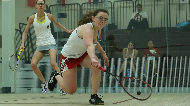 #12 Brown Women's Squash Takes Thrilling 5-4 Win Over George Washington; Beats Mt. Holyoke