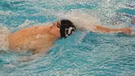 Men's Swimming & Diving Defeats Bryant and MIT