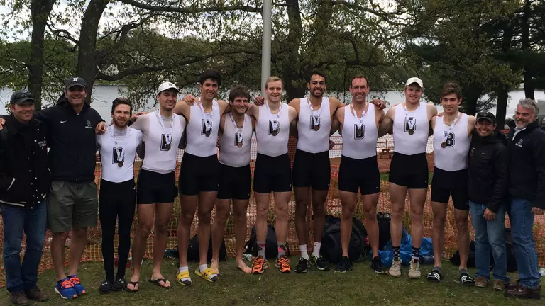 Men's Crew Finishes Third in Team Points at Sprints, Varsity and 3V Earn Bronze Medals