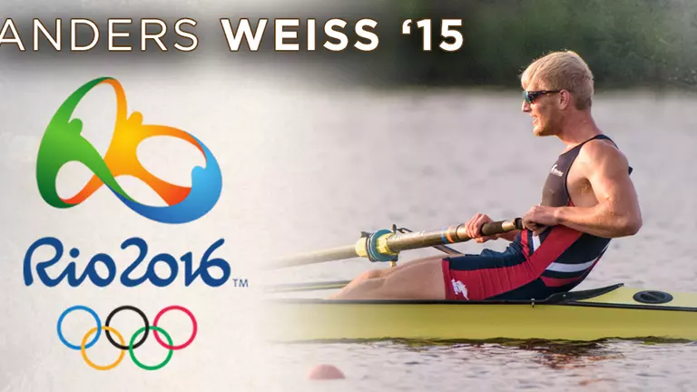 Former Men's Rower Anders Weiss '15 Qualifies for U.S. Olympic Team