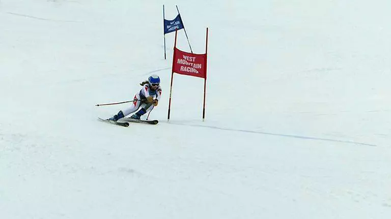 Skiing Wins Slalom, Finishes Fourth in Giant Slalom at UConn Carnival