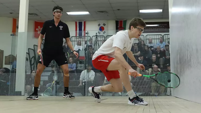 #19 Men's Squash Posts Wins Over Virginia, #24 Bowdoin, But Falls to #18 Middlebury
