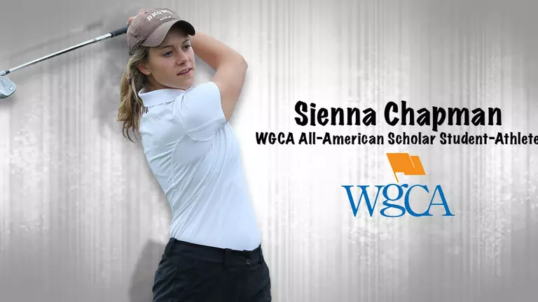 Sienna Chapman Named Women's Collegiate Golf All-American Scholar