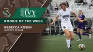 Women’s Soccer’s Rosen Wins Ivy League Rookie of the Week