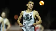 Track & Field's Martinez Breaks Four-Minute Mile, School Record at BU Meet