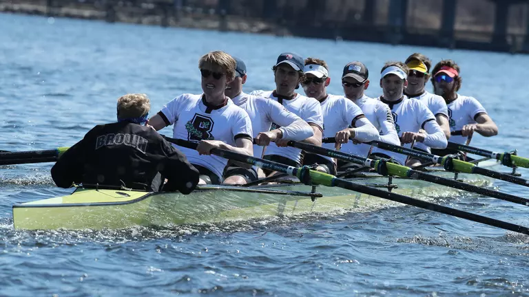 No. 4 Men's Crew Downs Northeastern to Capture Dreissigacker Cup