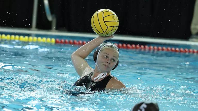 Women's Water Polo Beats Bucknell, 9-7, Falls to No. 11 Princeton, 12-7