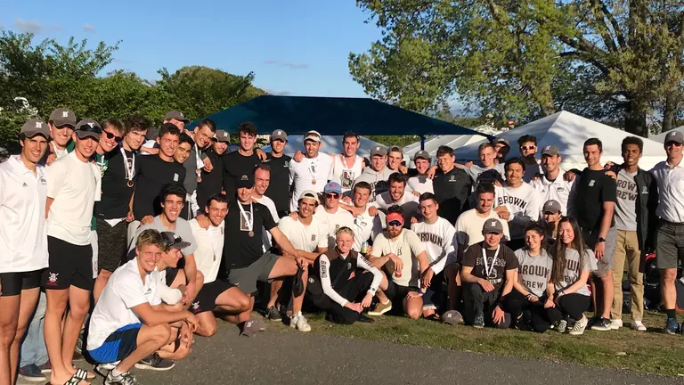 No. 4 Men's Crew Finishes Third at Eastern Sprints