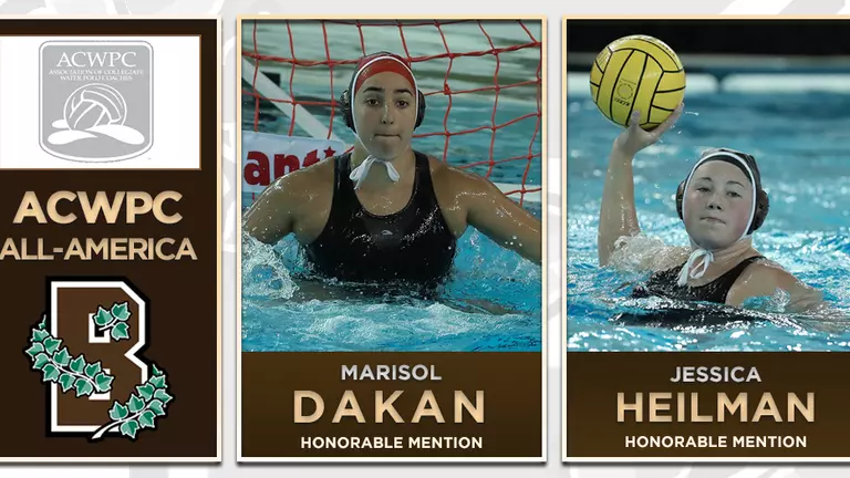 No. 24 Women's Water Polo's Dakan, Heilman Earn ACWPC All-America
