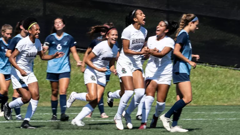 Five Bears Score, Women’s Soccer Defeats Rhode Island, 5-0