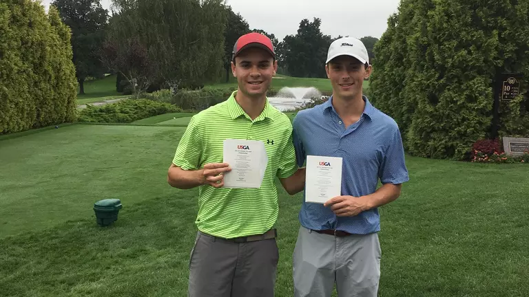 Brown’s Chuck Isgar and Drew Powell Qualify For United States Four-Ball Championship