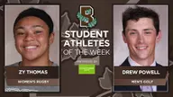 Thomas, Powell Earn Brown Student-Athlete of the Week Honors