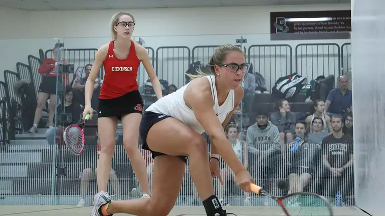 #10 Women’s Squash Takes Down #14 Middlebury, 9-0
