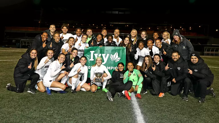 No. 18 Women’s Soccer Clinches Ivy Title, NCAA Bid with 1-0 Win over Penn
