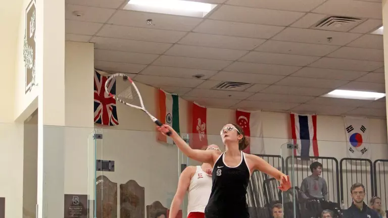 #11 Women’s Squash Upset Bid Falls Short to #7 Columbia, 5-4