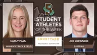 Paul, Lomuscio Earn Brown Student-Athlete of the Week Honors