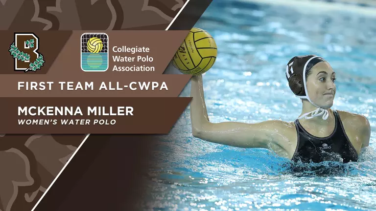 Women’s Water Polo’s Miller Garners First Team All-CWPA Honors