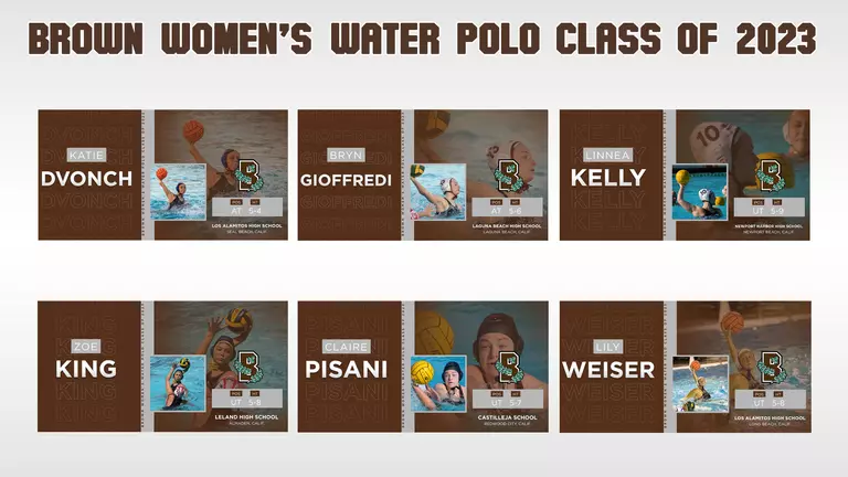 Women’s Water Polo Introduces Six-Member Class of 2023