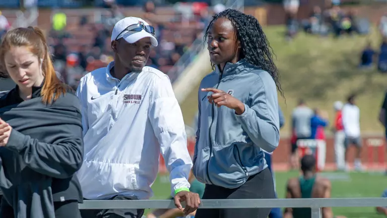 Track & Field’s Hunt Named Northeast Women’s Assistant Coach of the Year