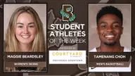Beardsley, Choh Earn Brown Student-Athlete of the Week Honors