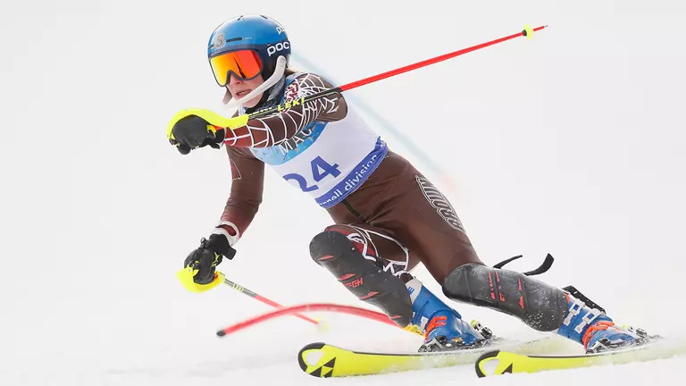 Skiing Concludes Racing at Clarkson Carnival