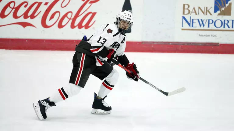 Beaudoin Scores Twice, Men’s Hockey Skates to 2-2 Tie with No. 16 Quinnipiac