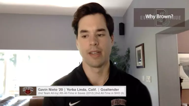 Zooming with the Bears: Gavin Nieto, Men's Hockey