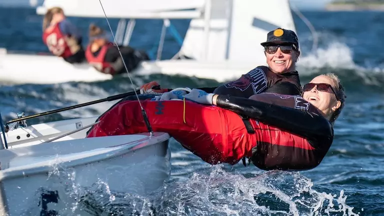 Coed sailing wins NEISA Match Race Championship