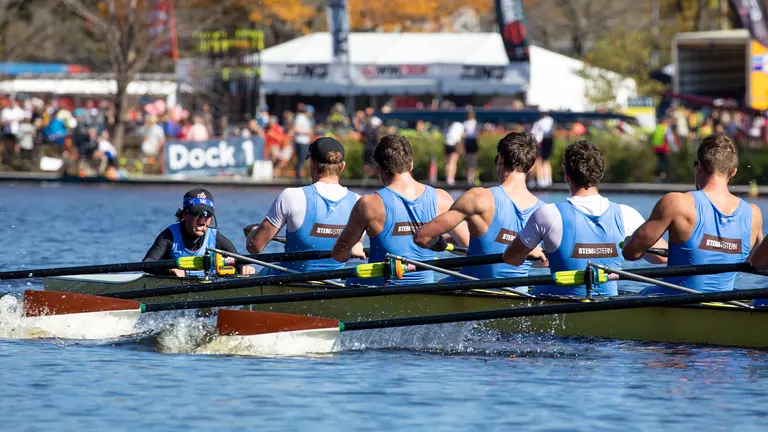 Men's Crew Closes Fall Slate at Head of the Charles