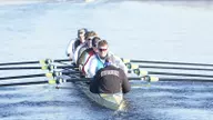 Men's Crew Posts Three First-Place Finishes in Season-Opener Against Navy, BU