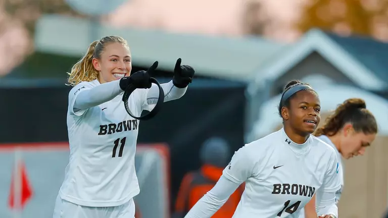 Third-Seeded Women’s Soccer Dominates in 3-0 NCAA Opening Round Victory