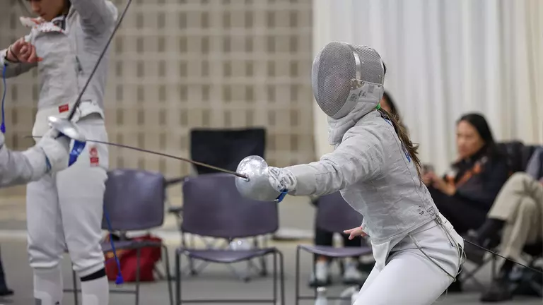 Breker and Tzou Ready for 2024 NCAA Fencing Championships