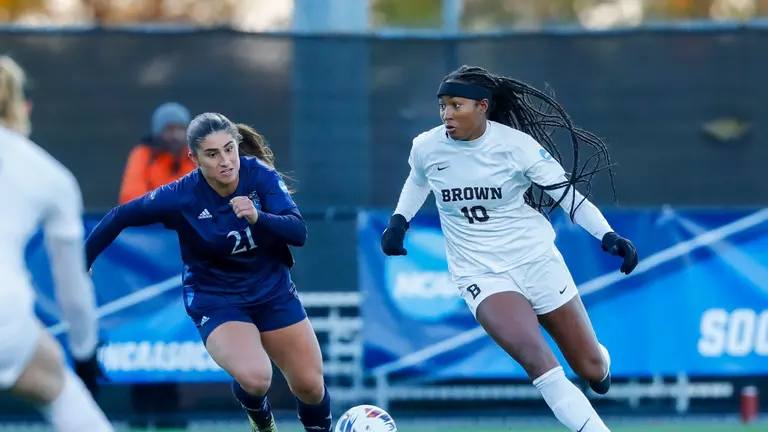 Raphino Becomes First Brown Women's Soccer Player to be Named Three-Time All-American