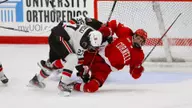Men's Hockey Falls to #10 Cornell in ECAC Play